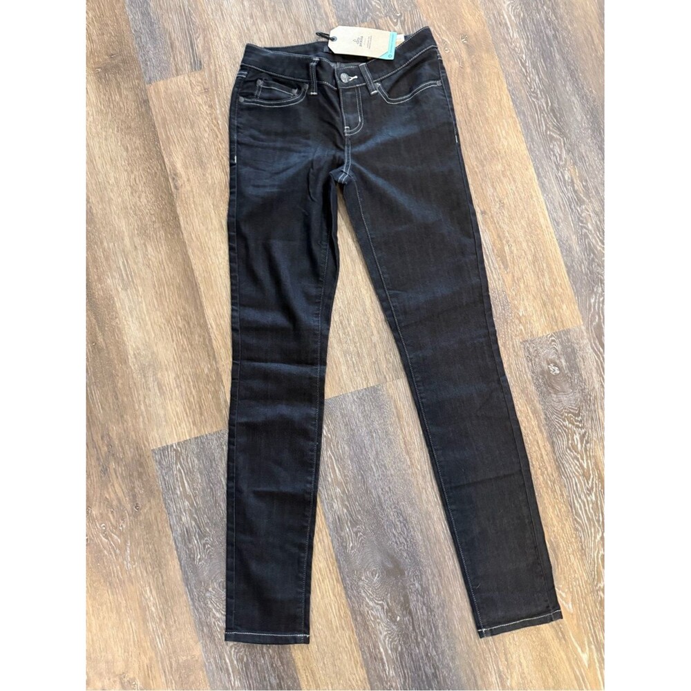 Prana Kayla 00 Black Women's Skinny Jeans